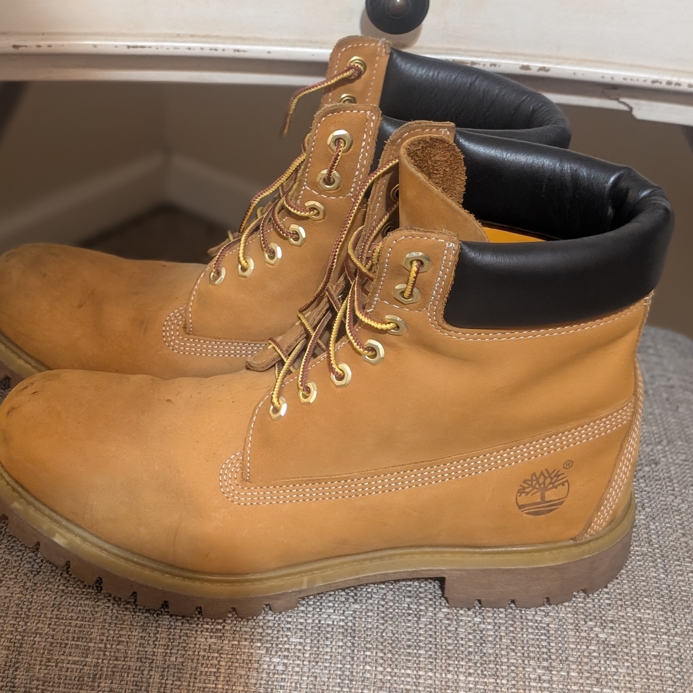 Timberland Men's Tan Leather Boots
